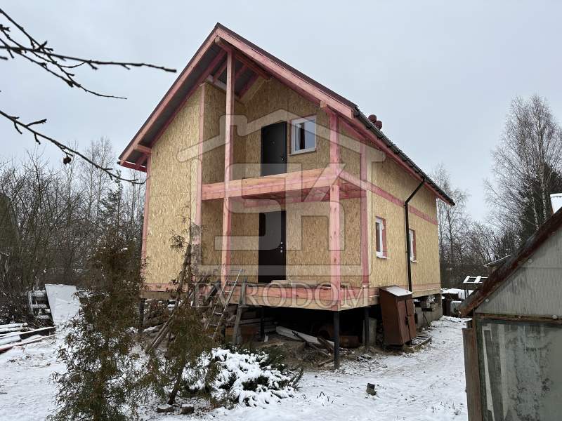 Строительство дома из СИП панелей в СНТ Уголек