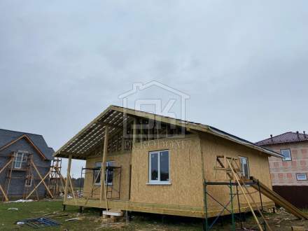 Строительство дома из СИП панелей по индивидуальному проекту в КП Фаворит Ломоносовского р- на