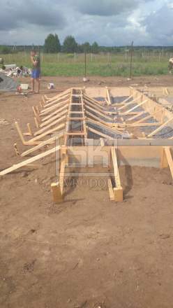 Строительство дома из СИП панелей по индивидуальному проекту в КП Старая Ладога 