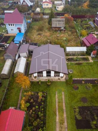 Строительство дома из СИП панелей по индивидуальному проекту в СНТ «Форносово» Ленинградской области.