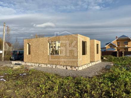 Строительство дома из СИП панелей по индивидуальному проекту 