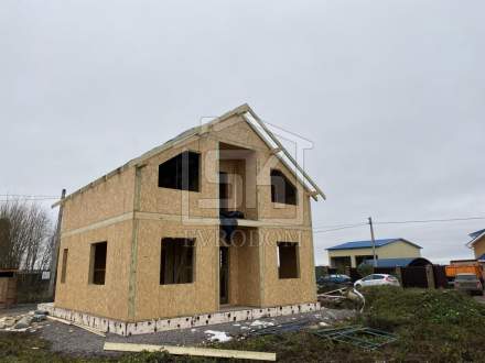 Строительство дома из СИП панелей по индивидуальному проекту 