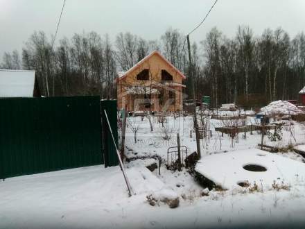 Строительство дома из СИП панелей по типовому проекту «Мерлен», в СНТ Красногорское.