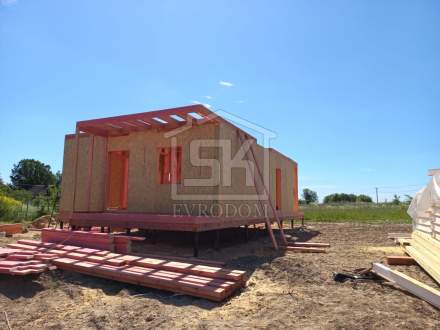 Строительство дома из СИП панелей в д. Аррапакузи