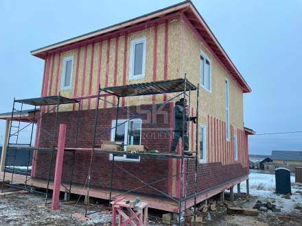 Строительство дома из СИП панелей в д. Горелово