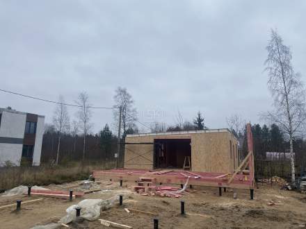 Строительство дома из СИП панелей в д. Осельки