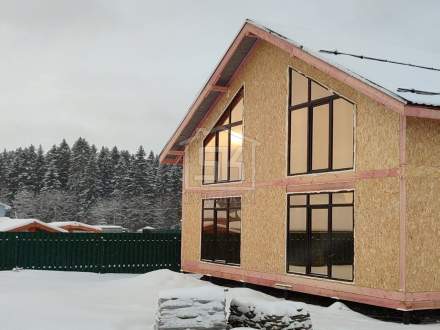 Строительство дома из СИП панелей в д. Волковицы