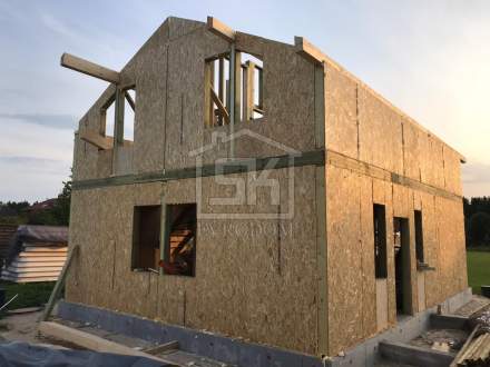 Строительство дома из СИП панелей в д.Донцо