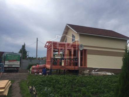 Строительство дома из СИП панелей в г. Никольское Лен. обл. по  проекту НИКОЛЬ&quot;