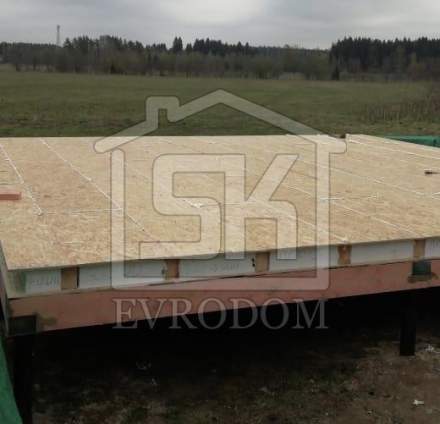 Строительство дома из СИП панелей в п. Токкарево
