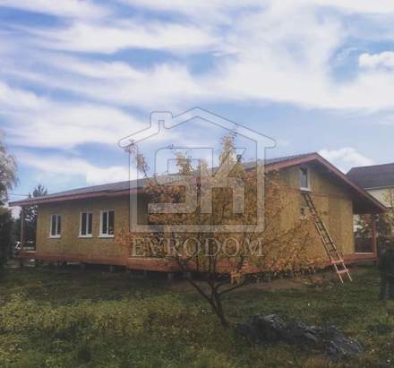Строительство дома из СИП панелей в п. Жихарево Ленинградской области