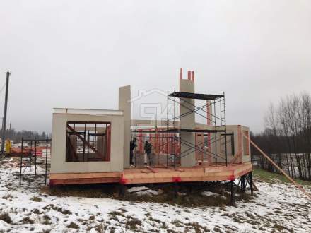 Строительство дома из СИП панелей в СНТ Сочи