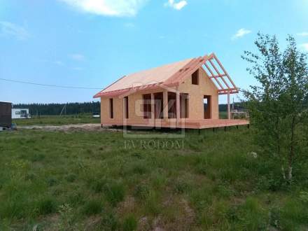 Строительство дома из СИП панелей в СНТ « Соловьевские дачи» Ленинградской области.