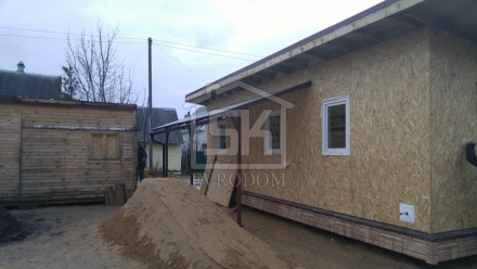 Строительство каркасного дома - мастерская по индивидуальному проекту в СНТ Юбилейное "Ручьи"