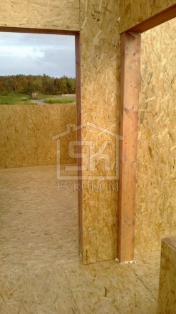 Строительство загородного дома из СИП панелей по типовому проекту &quot;КЛАССИКА&quot; в г.Мурманск